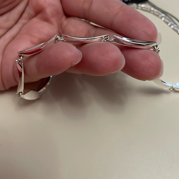 JENNY BIRD NWT Adjustable Silver Necklace - Picture 6 of 14